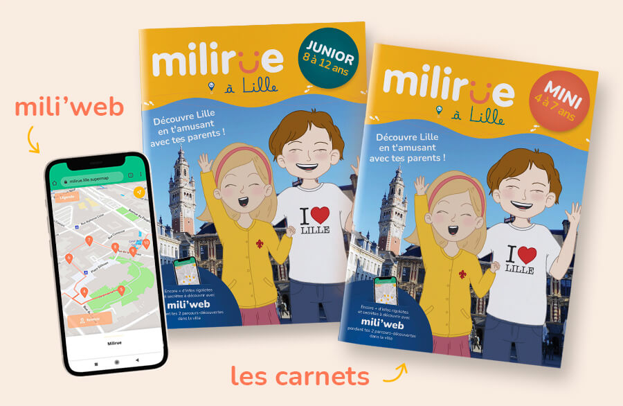 Les carnets milirue et la carte interactive miliweb