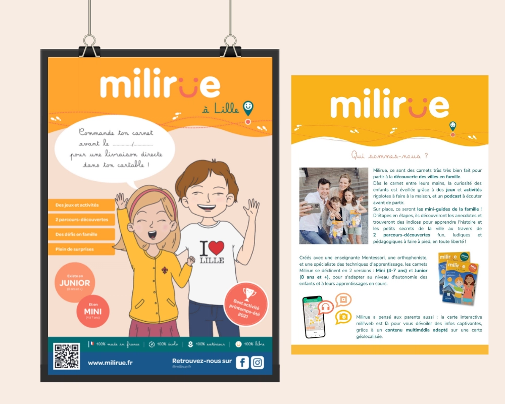 Affiche Milirue scolaire